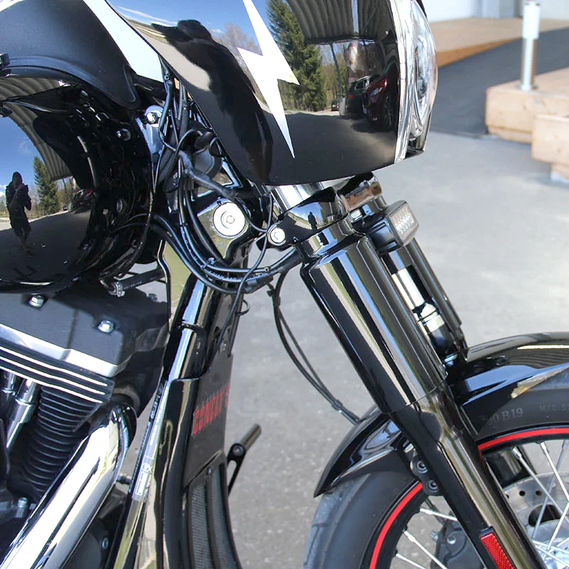 ロワーフォークカバー ブラック