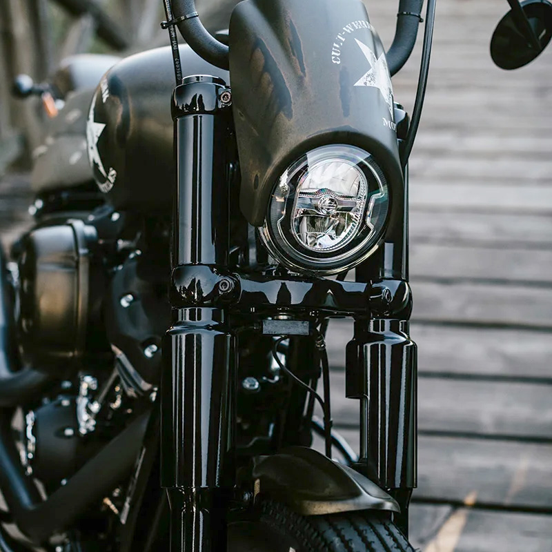 ロワーフォークカバー ブラック