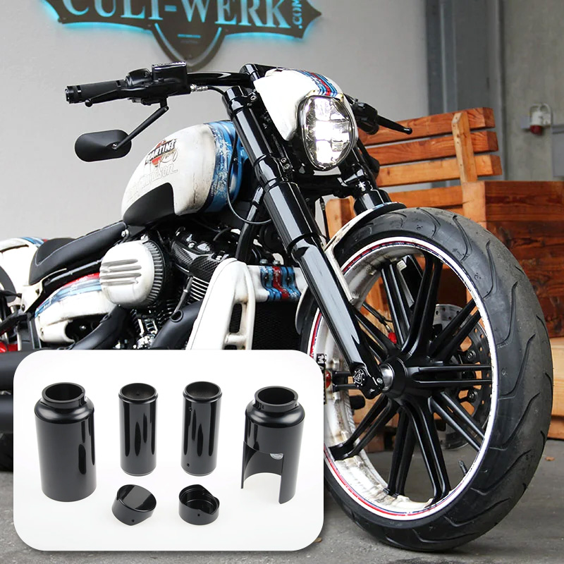 6ピース フォークカバーキット （ロゴなし） ブラック