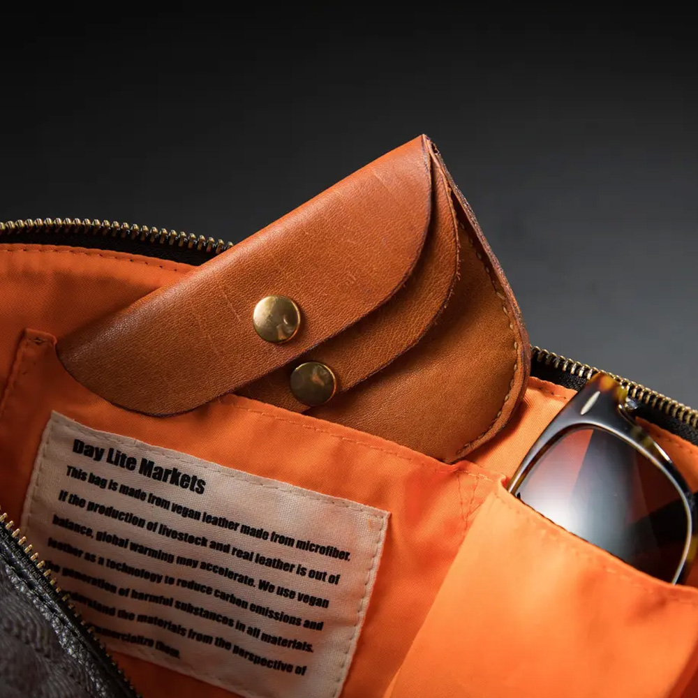 DLMS ウエスト・ボディバッグ オールドライト キャンバス ブラック