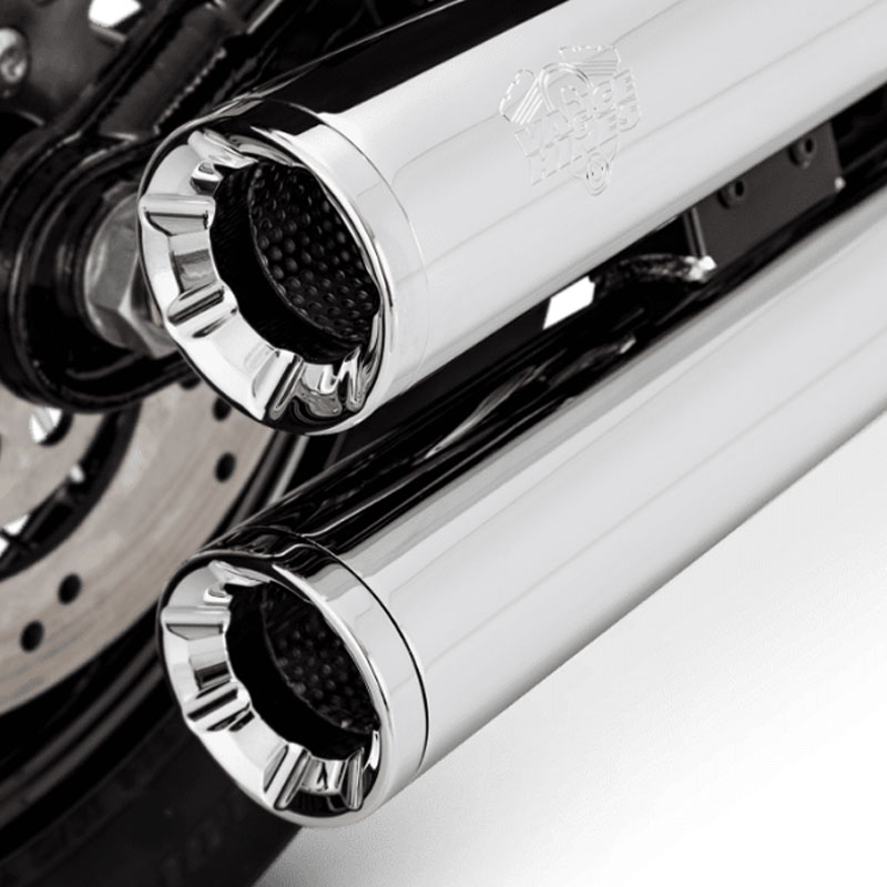 【クリスマスセール】【PCX高性能触媒搭載】 エリミネーター300 スリップオンマフラー クローム