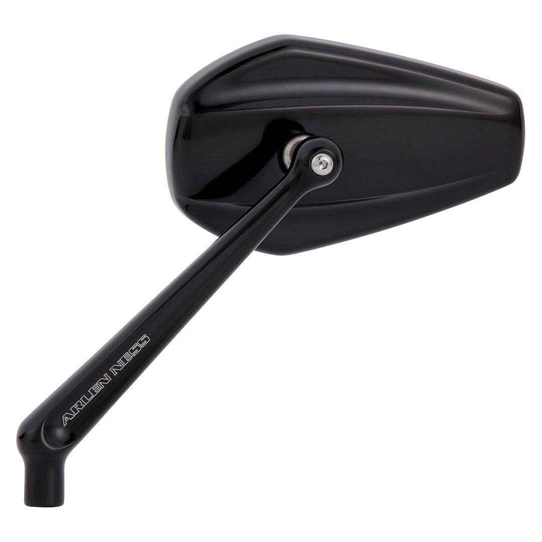 ミニストッカー フォージドミラー スチールステム 【左用】 ブラック