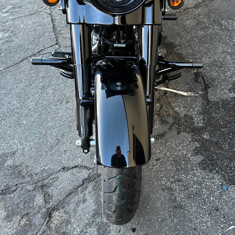 Vバー ハイウェイペグ クラッシュバー ブラック