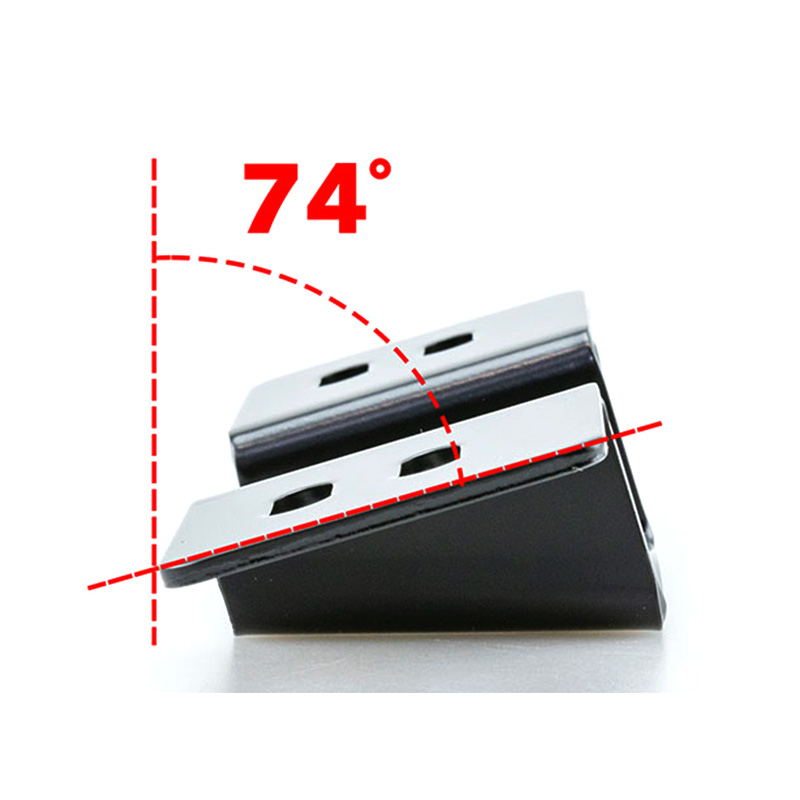 ナンバーレイダウンブラケット ブラック