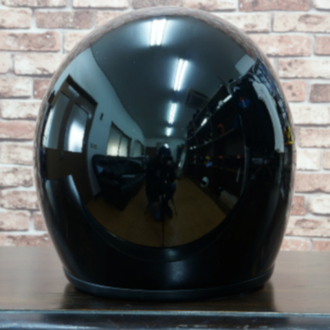 BEETLE MTX ビンテージモトクロスヘルメット ブラック (シングルストラップ)