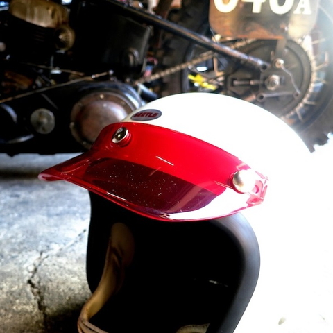 BEETLE '70s バイザー レッド