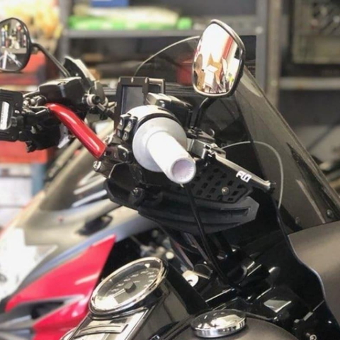 MXスタイル レバーセット ブラック