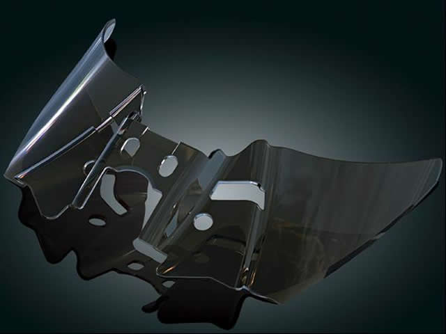 【熱対策】サドルシールド スモークミラー