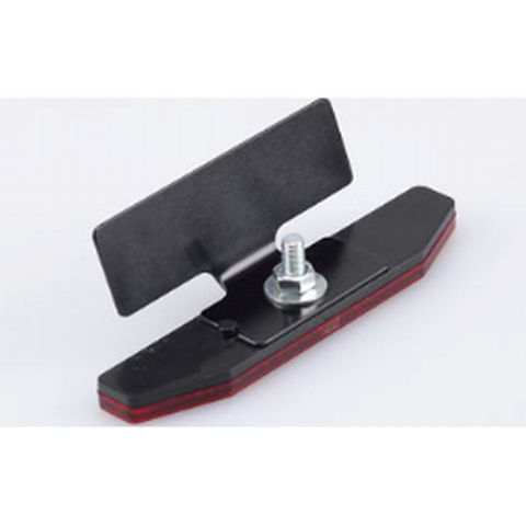 リアフェンダー装着式 汎用リフレクター（赤）