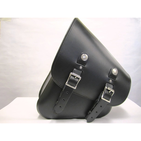 本革サイドバッグ ソロ 左用 ブラック