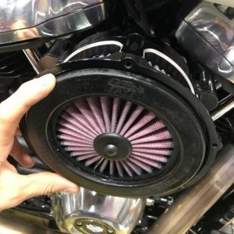 リバースコーンエアクリーナー用 リプレイスメント K&N エアーフィルター