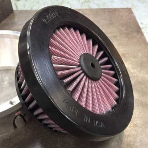 リバースコーンエアクリーナー用 リプレイスメント K&N エアーフィルター