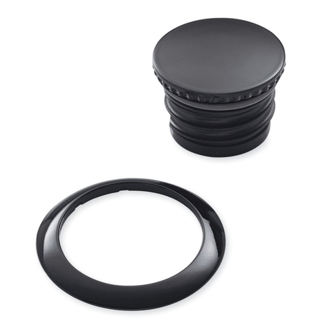 フラッシュマウント フュエルキャップ/グロスブラック