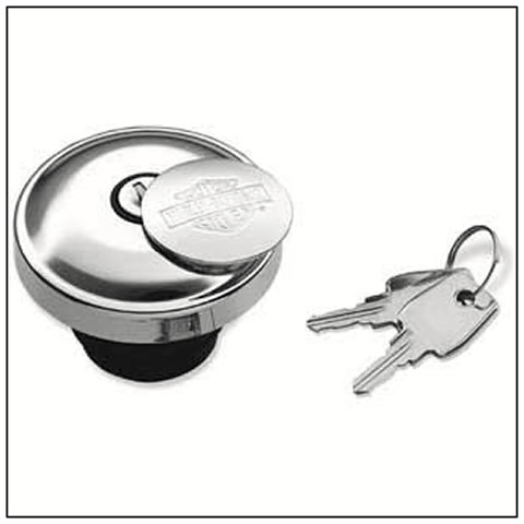 バー＆シールドロゴ・セルフロック・フュエルキャップ