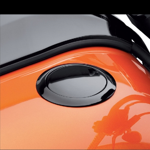 フラッシュマウント フュエルキャップ 7.9L17Lタンク用 グロスブラック