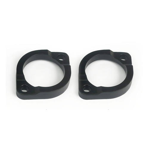 エキゾーストフランジ ブラック 2個セット