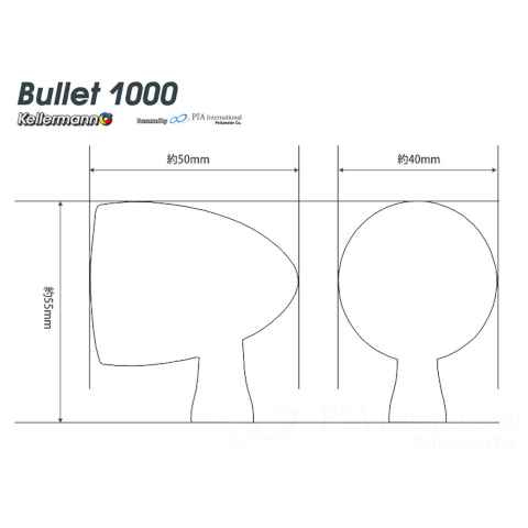 【12月限定セール】 【車検対応】LEDウインカー バレット1000 ダーク マットブラック/スモーク