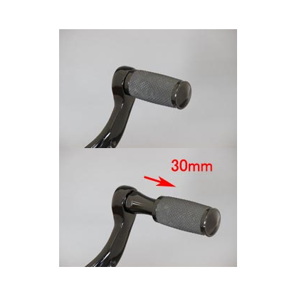 シフトペグエクステンション 30mm延長/ブラック