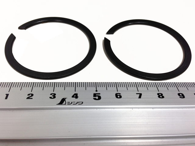 エキゾースト リテイニングリング 2個セット JAMES GASKET ハーレー用