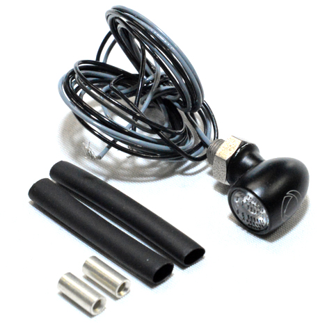 【車検対応】世界最小LEDウインカー バレットアトー マットブラック/スモーク