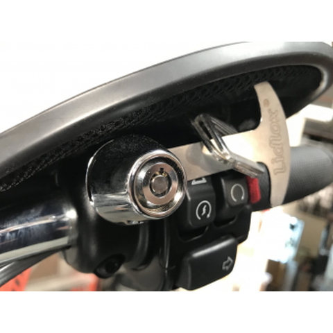 スマートヘルメットロック クローム