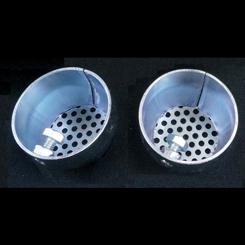 コブラ製3インチスリップオンマフラー クワイエットバッフル用サプリメントキット 2個セット （スーパークワイエット）