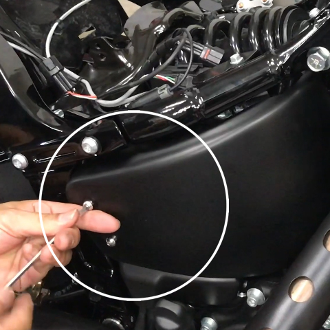 ETC車載器バッテリーケース格納ブラケット