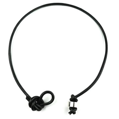 【在庫限り】 レザーブレスレット3連/ブラック