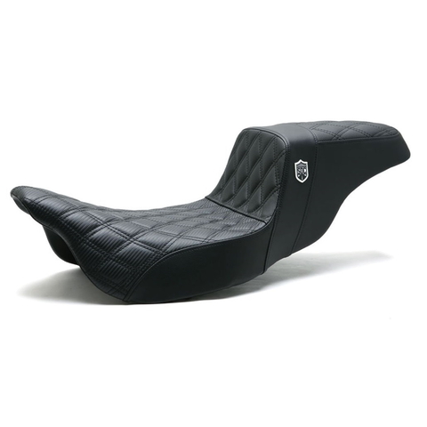 Proシリーズ SDC パフォーマンス グリッパーシート フルラティスステッチ ブラック