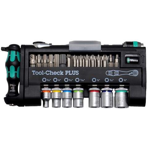 ツールチェックプラス ファクトリーギア別注 ハーレー用インチ工具セット WERA ヴェラ